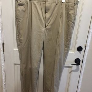 Big and tall men’s khakis by izod.  50x32.